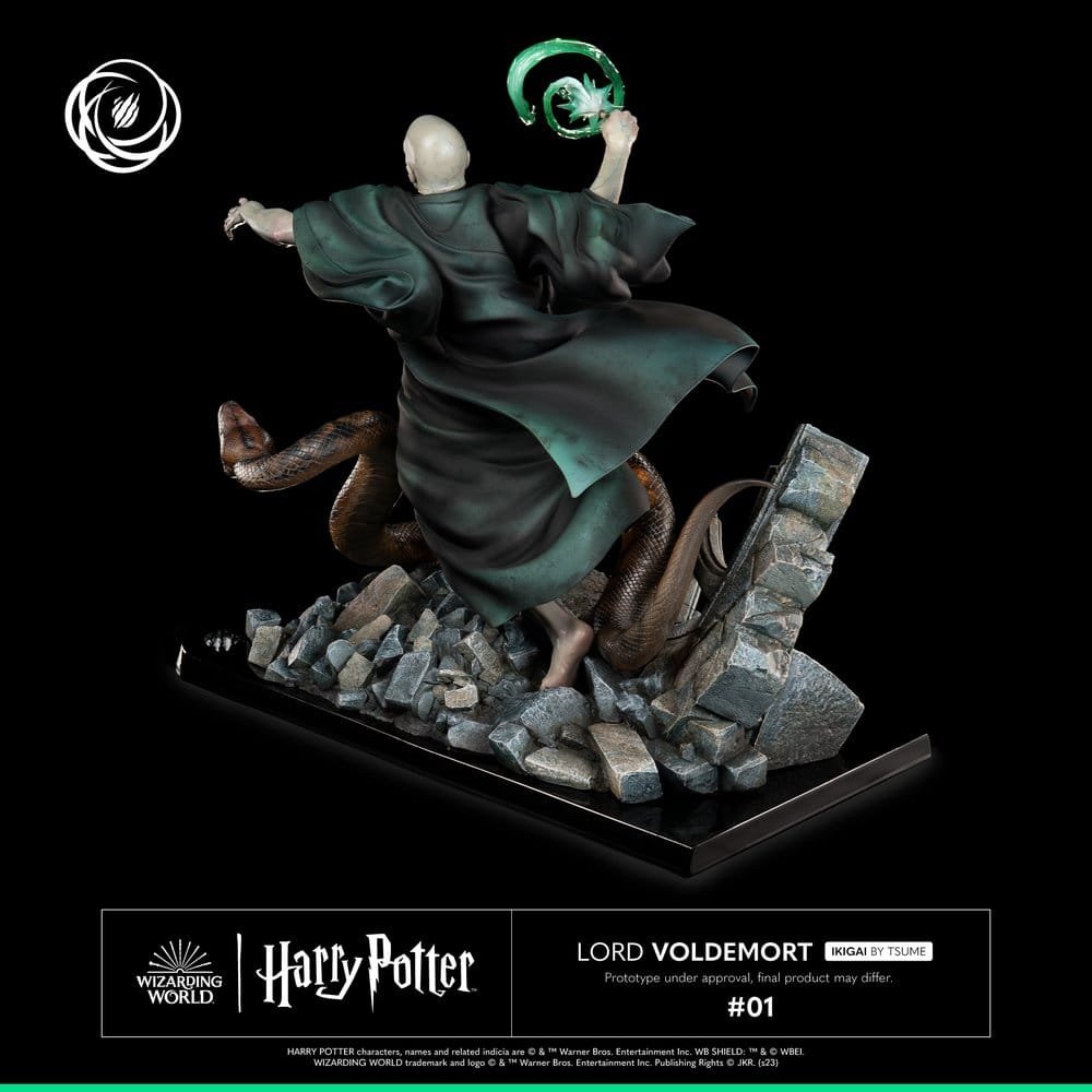 IKIGAI LORD VOLDEMORT - HARRY POTTER - FIGURA 1/6 - TSUME - Imagen 5
