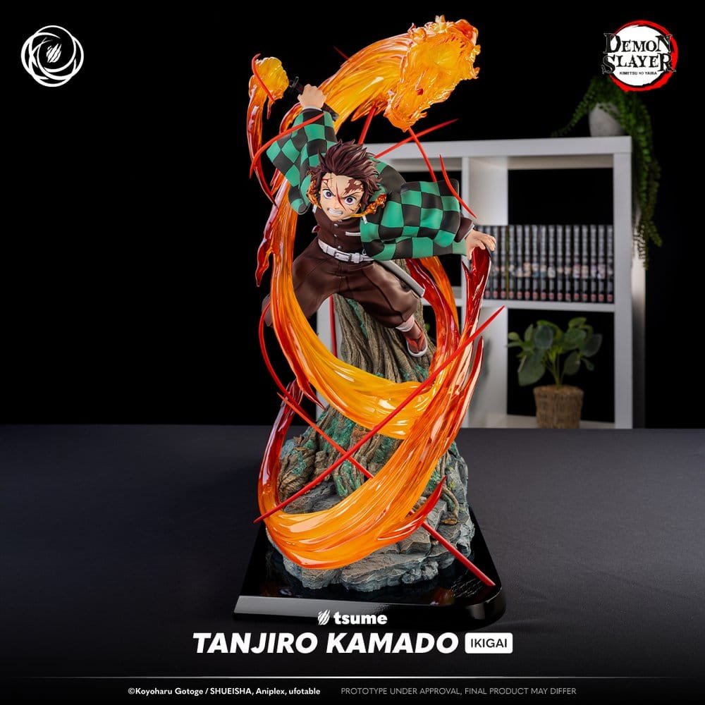 DEMON SLAYER IKIGAI TANJIRO KAMADO - DEMON SLAYER: KIMETSU NO YAIBA - FIGURA 1/6 - TSUME - Imagen 2