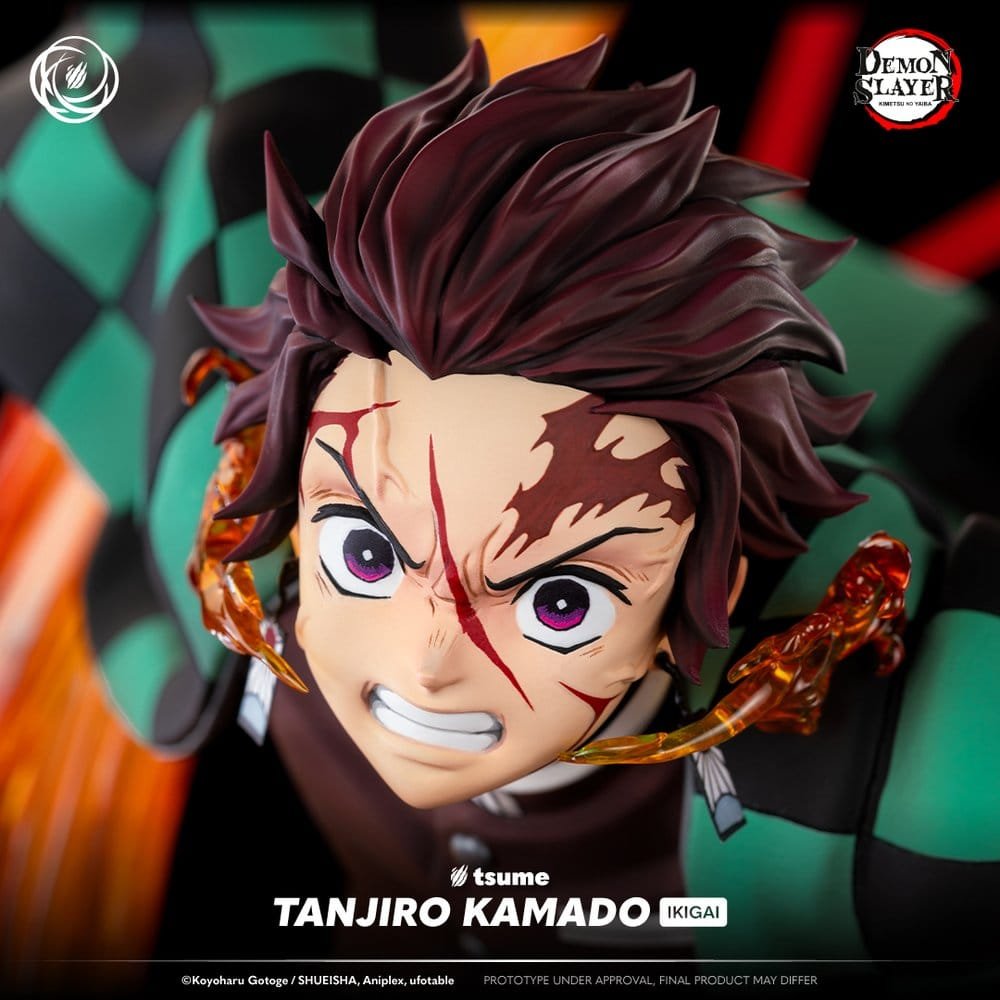 DEMON SLAYER IKIGAI TANJIRO KAMADO - DEMON SLAYER: KIMETSU NO YAIBA - FIGURA 1/6 - TSUME - Imagen 3