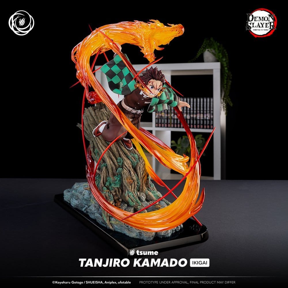 DEMON SLAYER IKIGAI TANJIRO KAMADO - DEMON SLAYER: KIMETSU NO YAIBA - FIGURA 1/6 - TSUME - Imagen 4