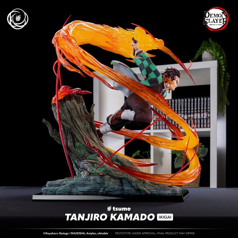 DEMON SLAYER IKIGAI TANJIRO KAMADO - DEMON SLAYER: KIMETSU NO YAIBA - FIGURA 1/6 - TSUME - Imagen 5