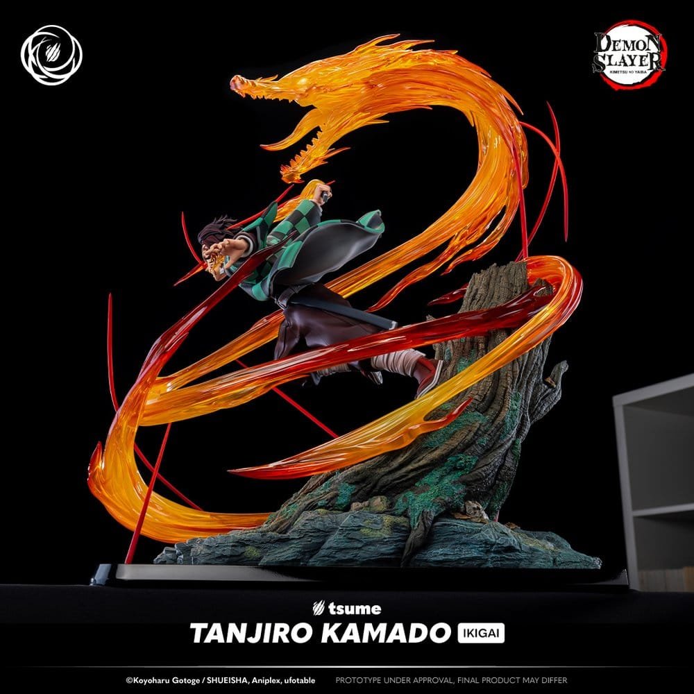 DEMON SLAYER IKIGAI TANJIRO KAMADO - DEMON SLAYER: KIMETSU NO YAIBA - FIGURA 1/6 - TSUME - Imagen 6