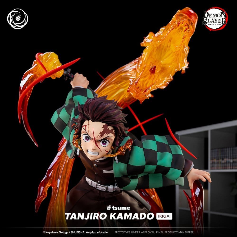 DEMON SLAYER IKIGAI TANJIRO KAMADO - DEMON SLAYER: KIMETSU NO YAIBA - FIGURA 1/6 - TSUME - Imagen 7
