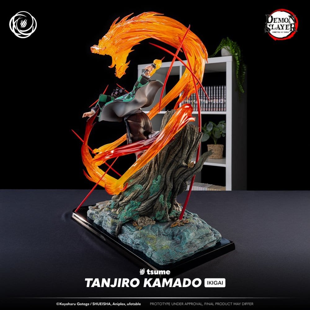 DEMON SLAYER IKIGAI TANJIRO KAMADO - DEMON SLAYER: KIMETSU NO YAIBA - FIGURA 1/6 - TSUME - Imagen 8