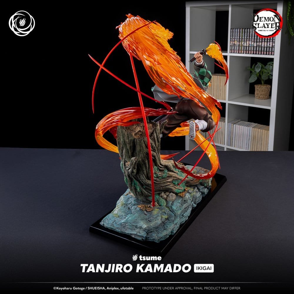 DEMON SLAYER IKIGAI TANJIRO KAMADO - DEMON SLAYER: KIMETSU NO YAIBA - FIGURA 1/6 - TSUME - Imagen 9