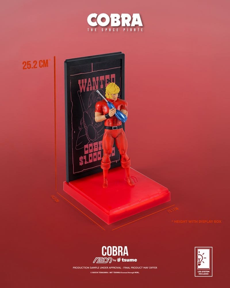 NEON COBRA THE SPACE PIRATE - COBRA - 1/9 - TSUME - Imagen 10