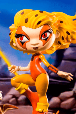 CHEETARA AND SNARF – THUNDERCATS – MINICO – IRON STUDIOS