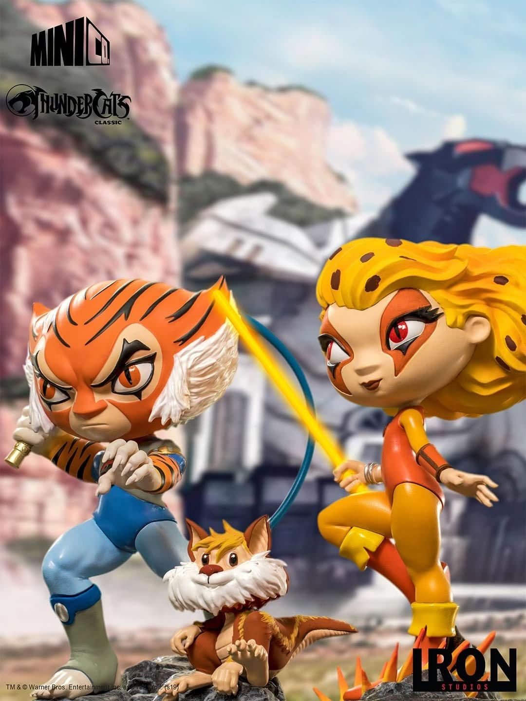 PANTHRO - THUNDERCATS - MINICO - IRON STUDIOS