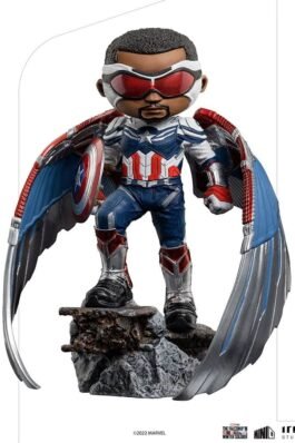CAPTAIN AMERICA SAM WILSON – THE FALCON AND THE WINTER SOLDIER – MINICO – IRON STUDIOS