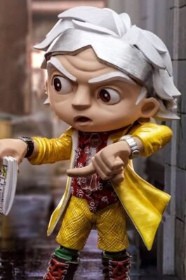 DOC BROWN – BACK TO THE FUTURE – MINICO – IRON STUDIOS