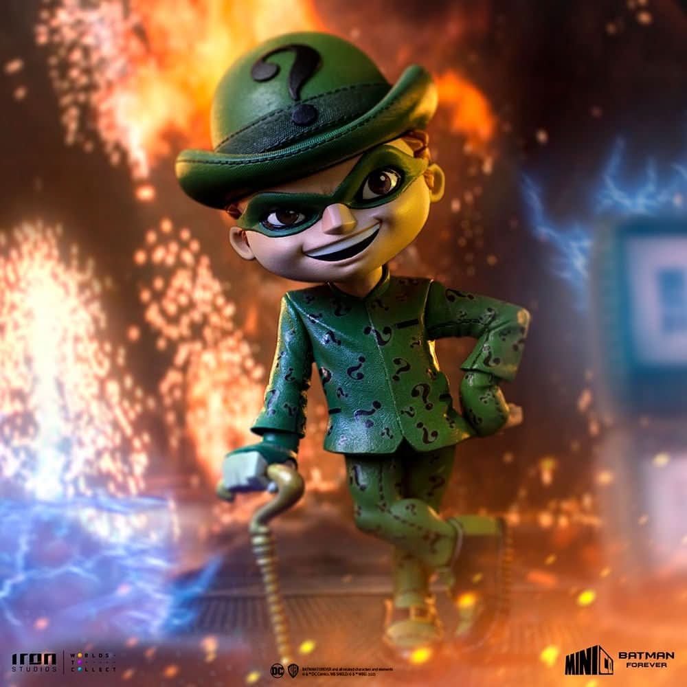 RIDDLER - BATMAN FOREVER - DC COMICS - MINICO - IRON STUDIOS