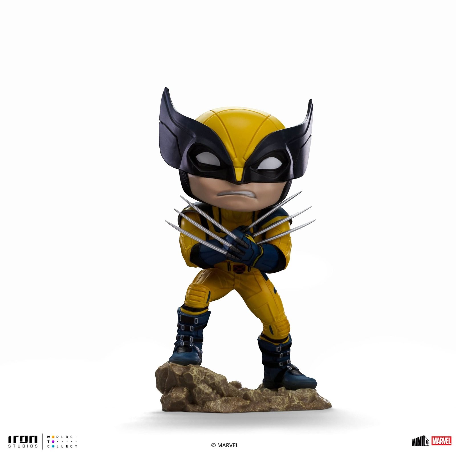 DEADPOOL, WOLVERINE AND HEADPOOL - DEADPOOL & WOLVERINE - MINICO - IRON STUDIOS