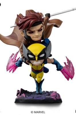 GAMBIT AND WOLVERINE – X-MEN ’97 – X-MEN – MINICO – IRON STUDIOS