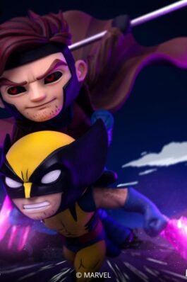 GAMBIT AND WOLVERINE – X-MEN ’97 – X-MEN – MINICO – IRON STUDIOS