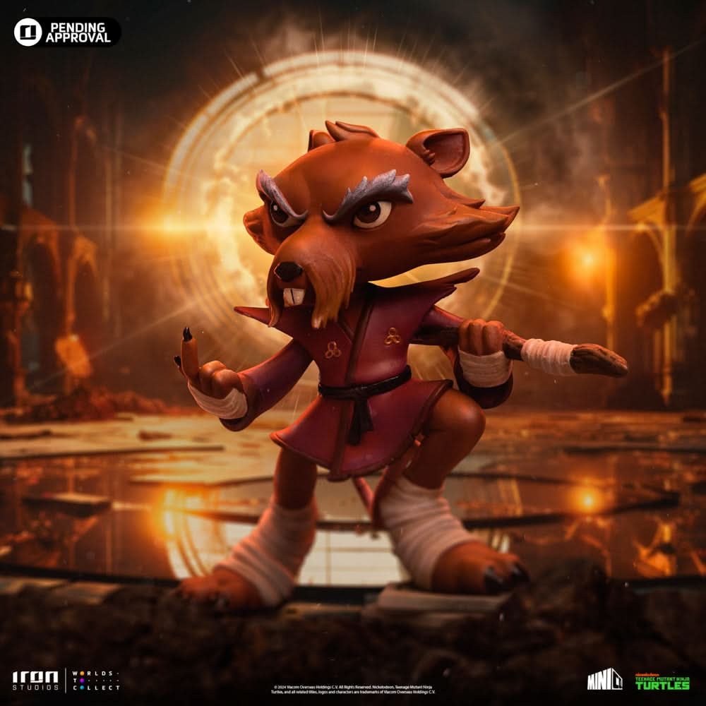MASTER SPLINTER - TMNT - TEENAGE MUTANT NINJA TURTLES - MINICO - IRON STUDIOS