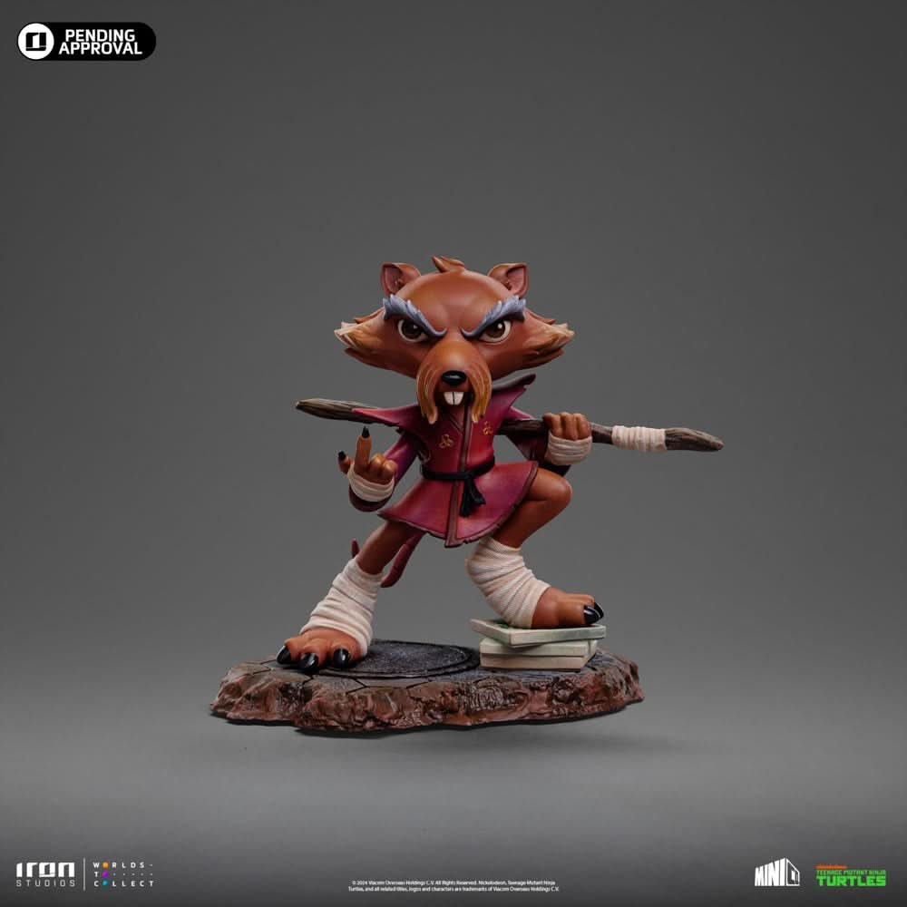MASTER SPLINTER - TMNT - TEENAGE MUTANT NINJA TURTLES - MINICO - IRON STUDIOS