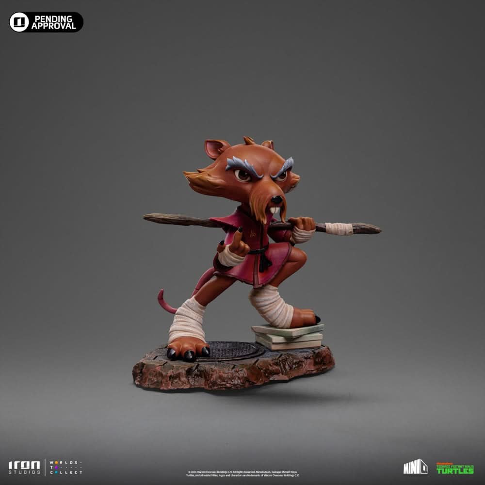 MASTER SPLINTER - TMNT - TEENAGE MUTANT NINJA TURTLES - MINICO - IRON STUDIOS