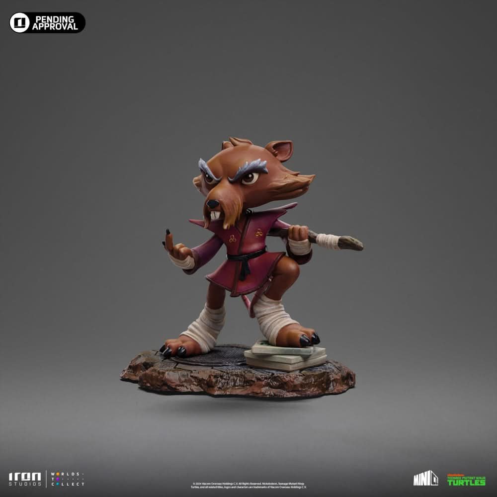 MASTER SPLINTER - TMNT - TEENAGE MUTANT NINJA TURTLES - MINICO - IRON STUDIOS