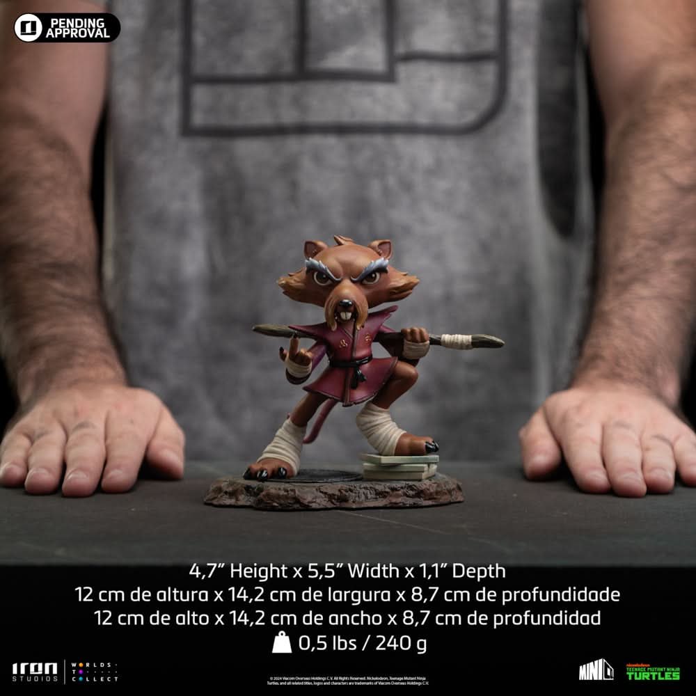 MASTER SPLINTER - TMNT - TEENAGE MUTANT NINJA TURTLES - MINICO - IRON STUDIOS