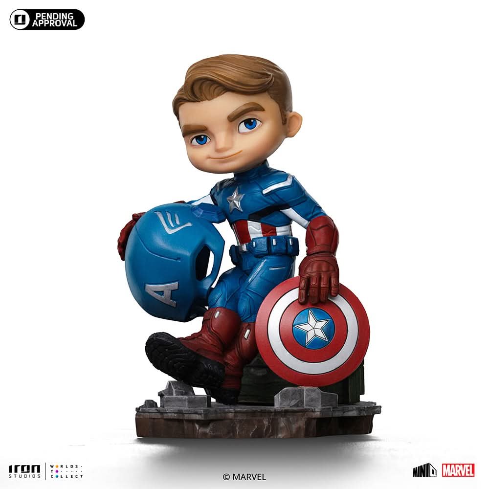 CAPTAIN AMERICA - INFINITY SAGA - AVENGERS - MINICO - IRON STUDIOS