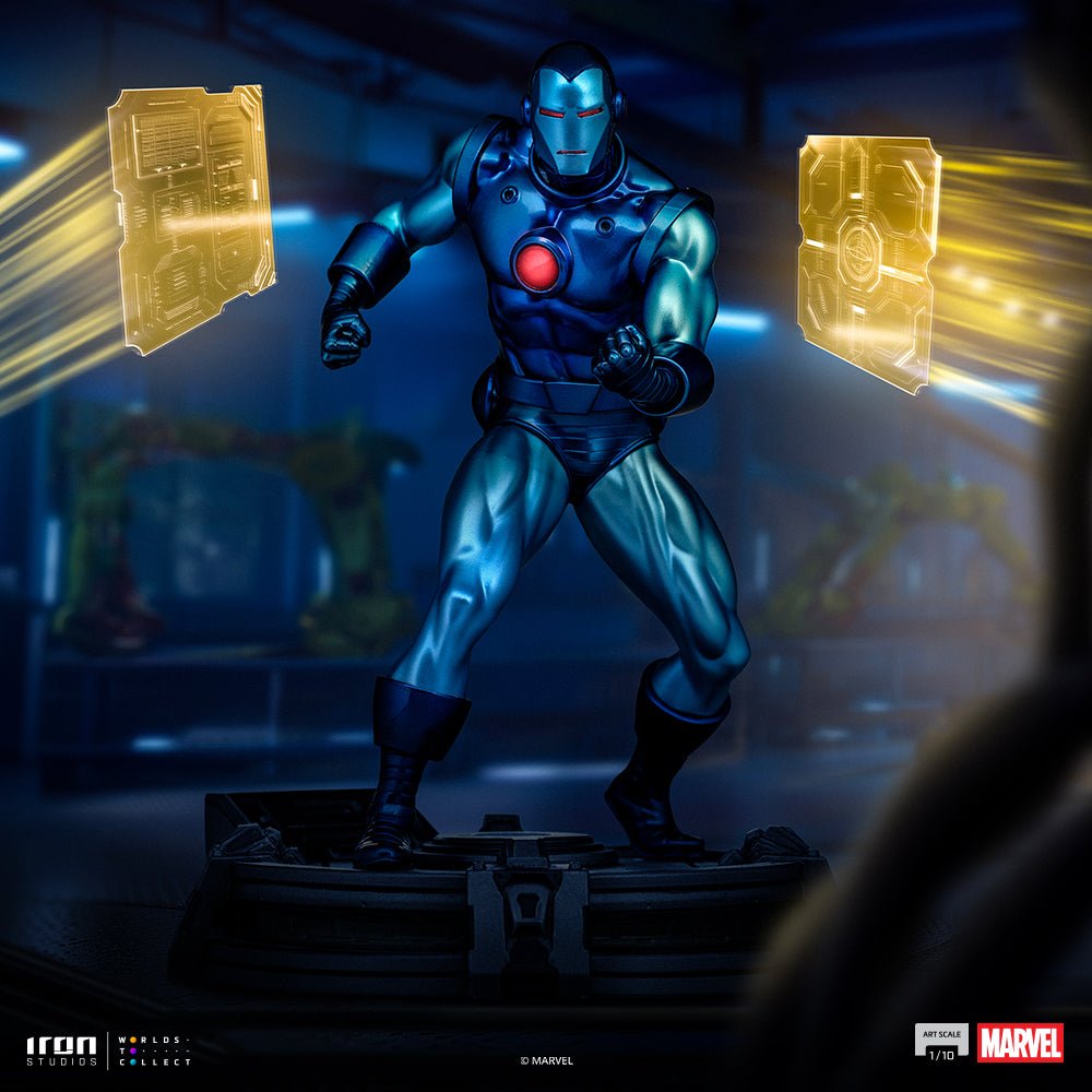 IRON MAN STEALTH - MARVEL COMICS - ART SCALE 1/10 - IRON STUDIOS