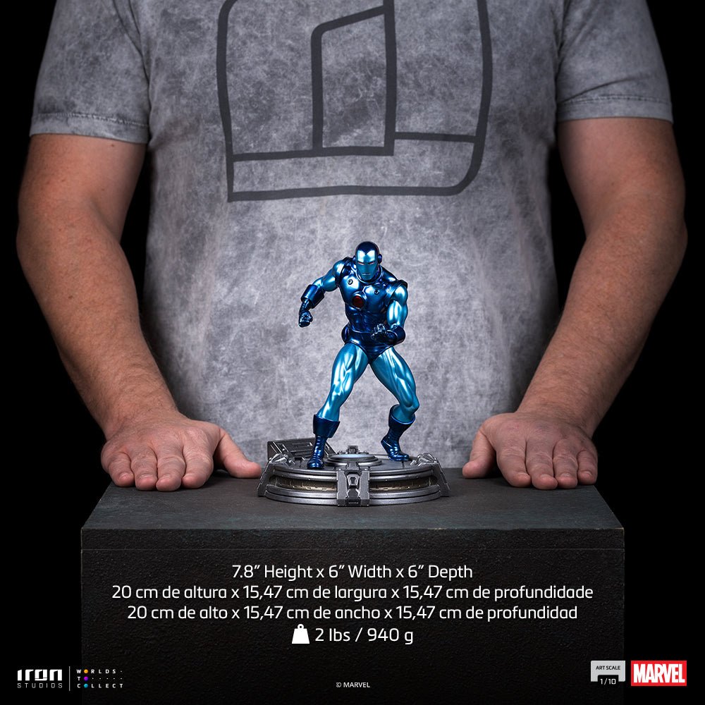IRON MAN STEALTH - MARVEL COMICS - ART SCALE 1/10 - IRON STUDIOS