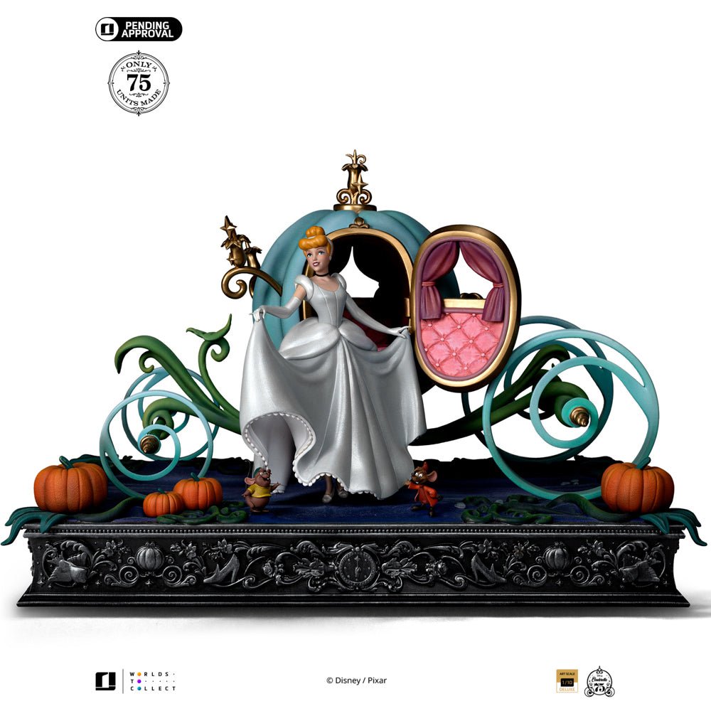CINDERELLA DELUXE (75TH YEAR ANNIVERSARY VERSION) - DISNEY CLASSICS - ART SCALE 1/10 - IRON STUDIOS