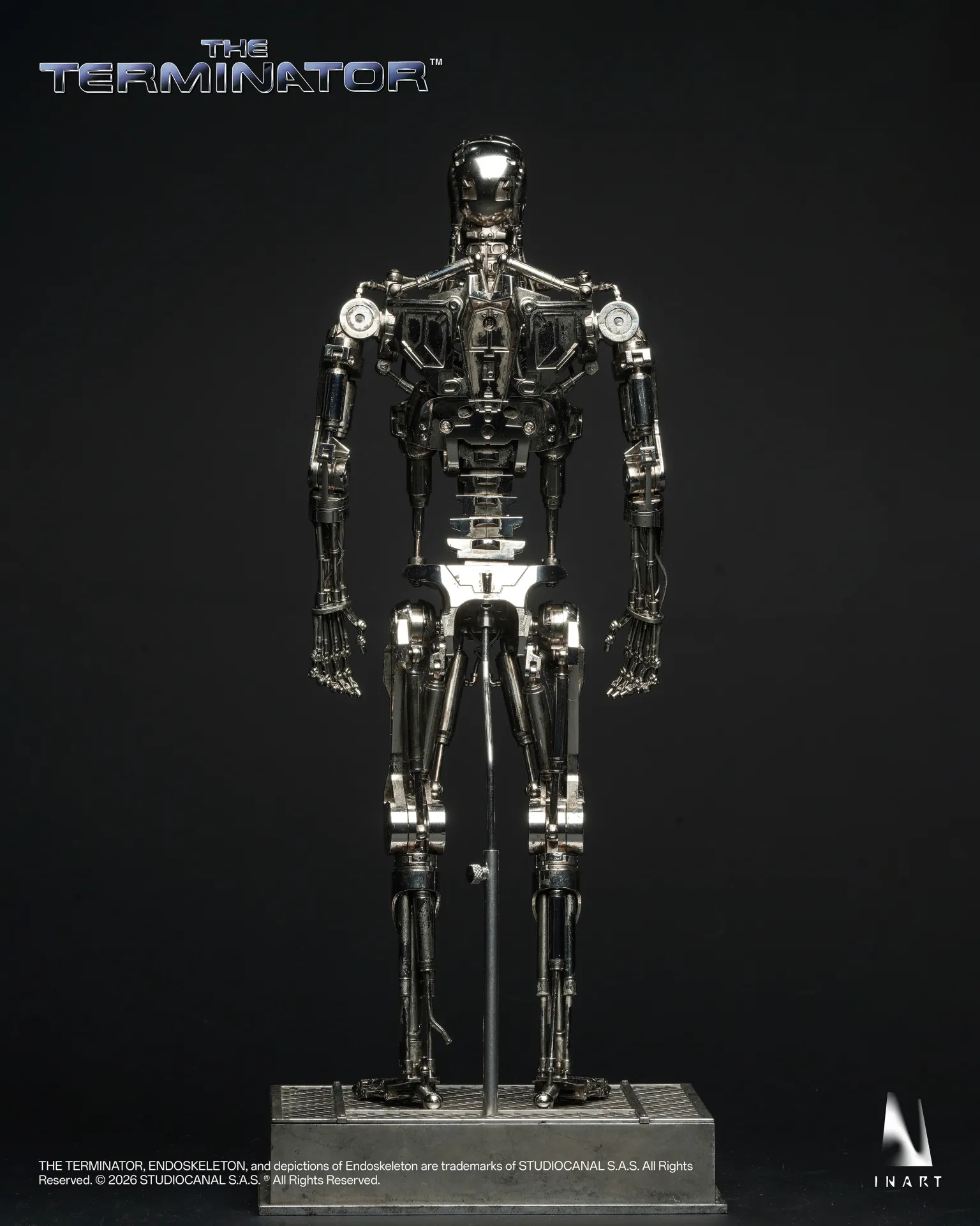T-800 ENDOSKELETON - TERMINATOR - FIGURA 1/6 31 CM - INART - Imagen 16