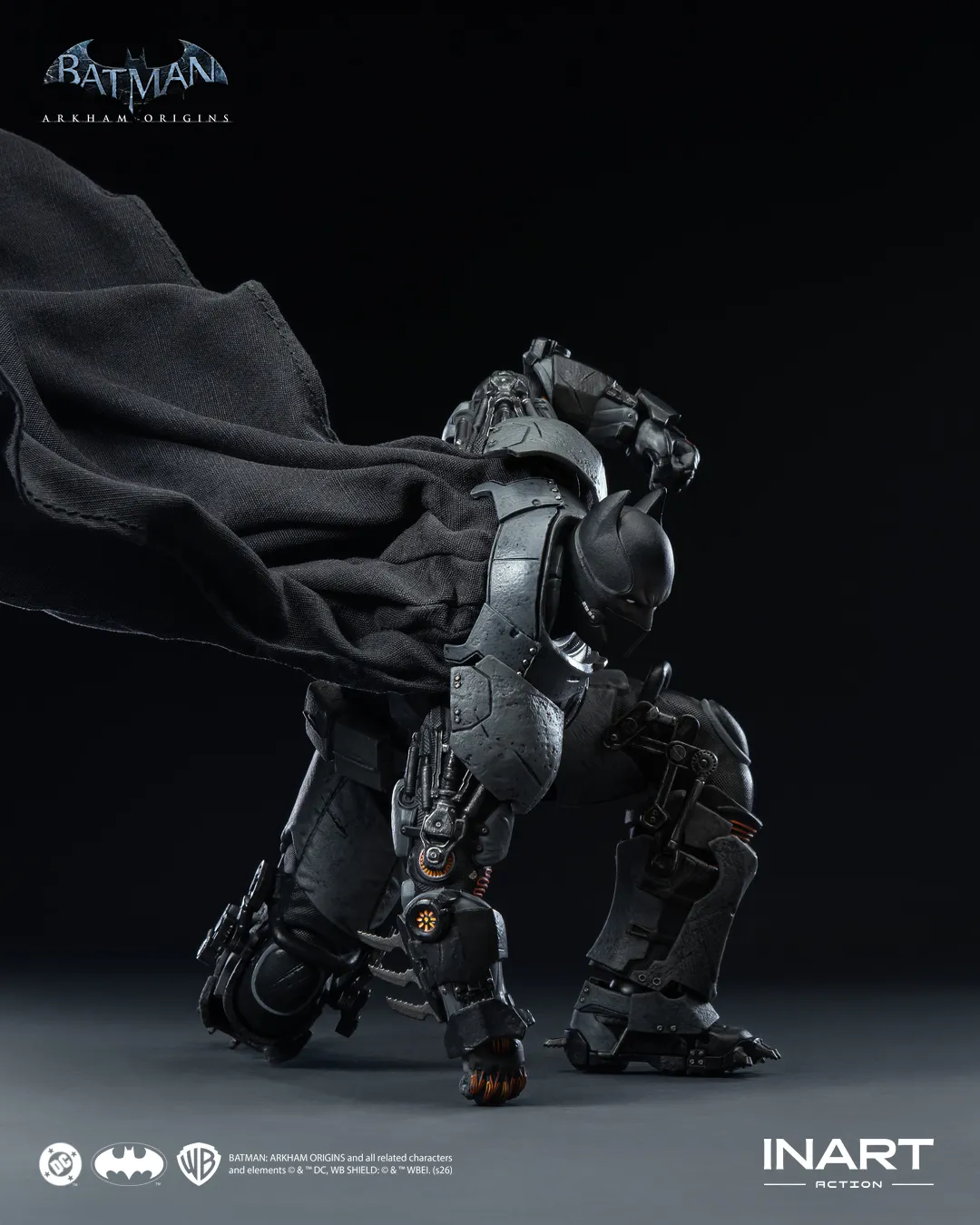 BATMAN (XE SUIT) - BATMAN ARKHAM ORIGINS - FIGURA 1/12 18,4 CM - INART - Imagen 10