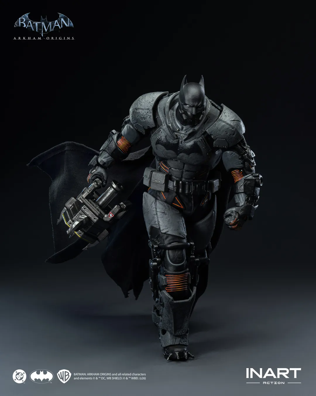 BATMAN (XE SUIT) - BATMAN ARKHAM ORIGINS - FIGURA 1/12 18,4 CM - INART - Imagen 3