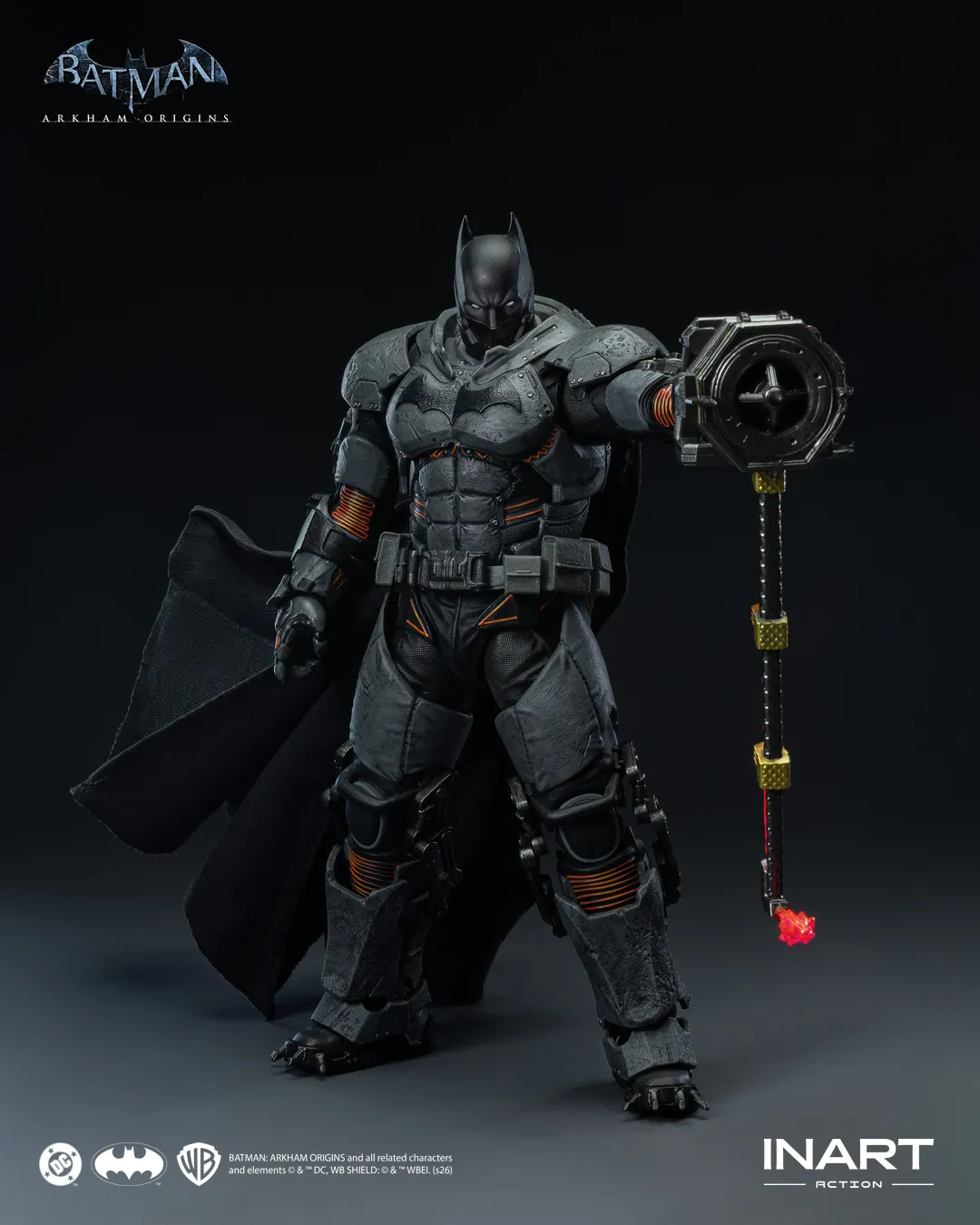 BATMAN (XE SUIT) - BATMAN ARKHAM ORIGINS - FIGURA 1/12 18,4 CM - INART - Imagen 4
