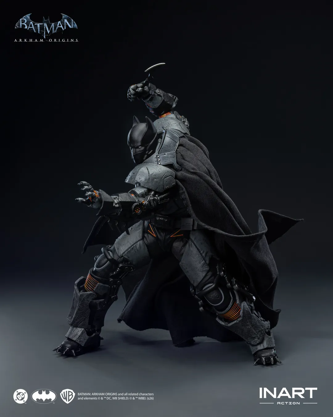 BATMAN (XE SUIT) - BATMAN ARKHAM ORIGINS - FIGURA 1/12 18,4 CM - INART - Imagen 7