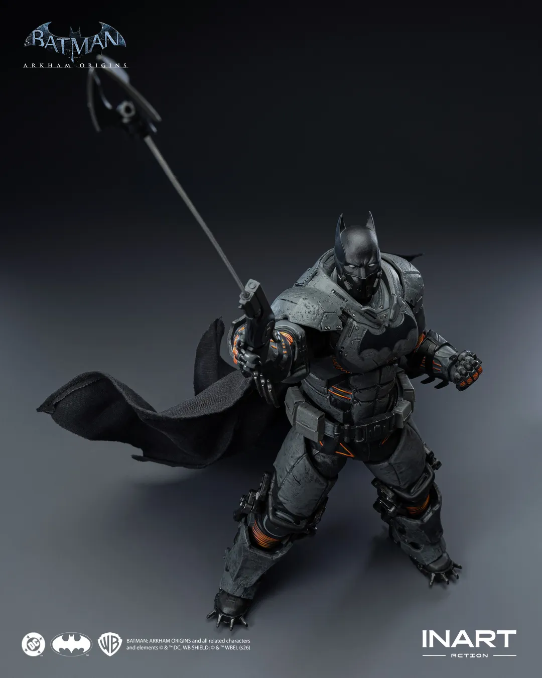 BATMAN (XE SUIT) - BATMAN ARKHAM ORIGINS - FIGURA 1/12 18,4 CM - INART - Imagen 9