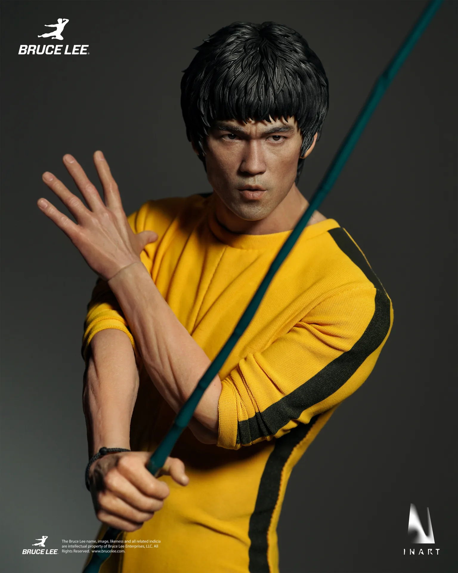 BRUCE LEE (YELLOW JUMPSUIT) - FIGURA 1/6 27,5 CM - INART - Imagen 13