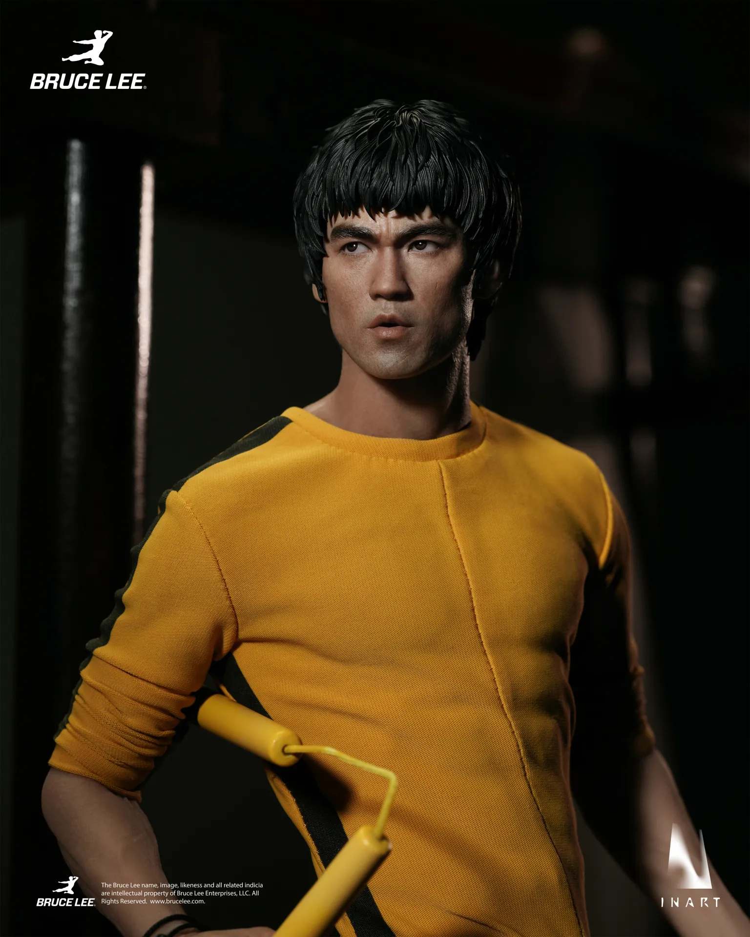BRUCE LEE (YELLOW JUMPSUIT) - FIGURA 1/6 27,5 CM - INART - Imagen 14