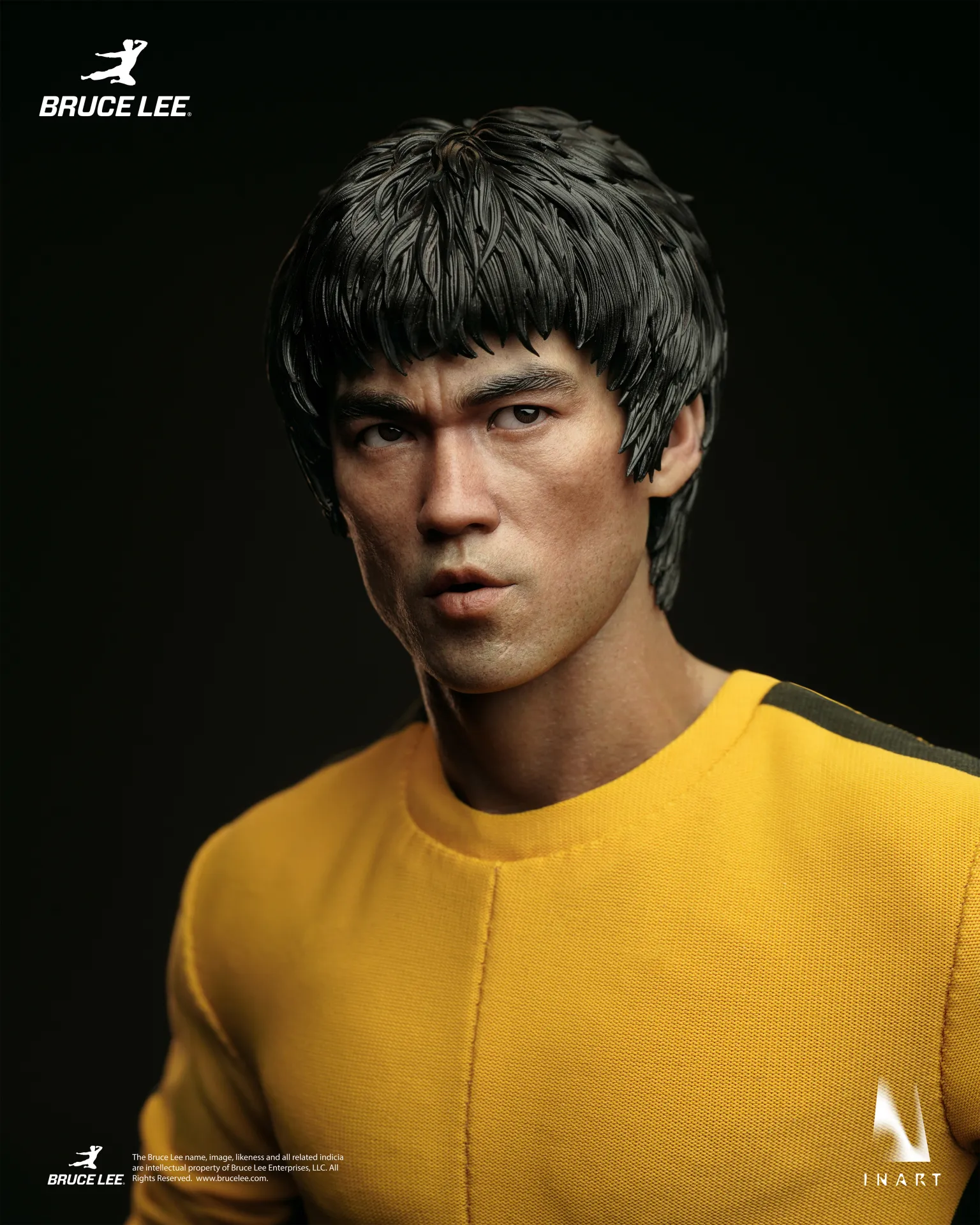 BRUCE LEE (YELLOW JUMPSUIT) - FIGURA 1/6 27,5 CM - INART - Imagen 7