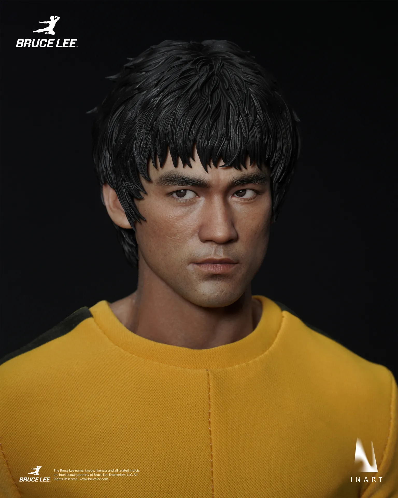 BRUCE LEE (YELLOW JUMPSUIT) - FIGURA 1/6 27,5 CM - INART - Imagen 8