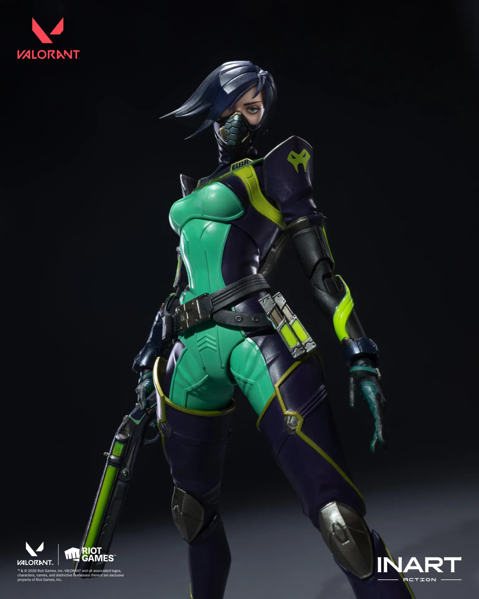 VIPER - VALORANT - FIGURA 1/12 16 CM - INART - Imagen 11