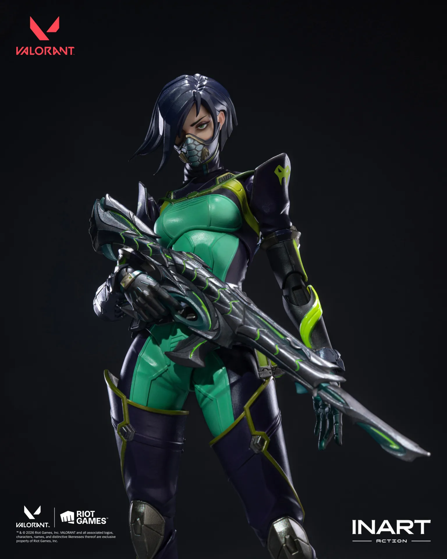 VIPER - VALORANT - FIGURA 1/12 16 CM - INART - Imagen 13