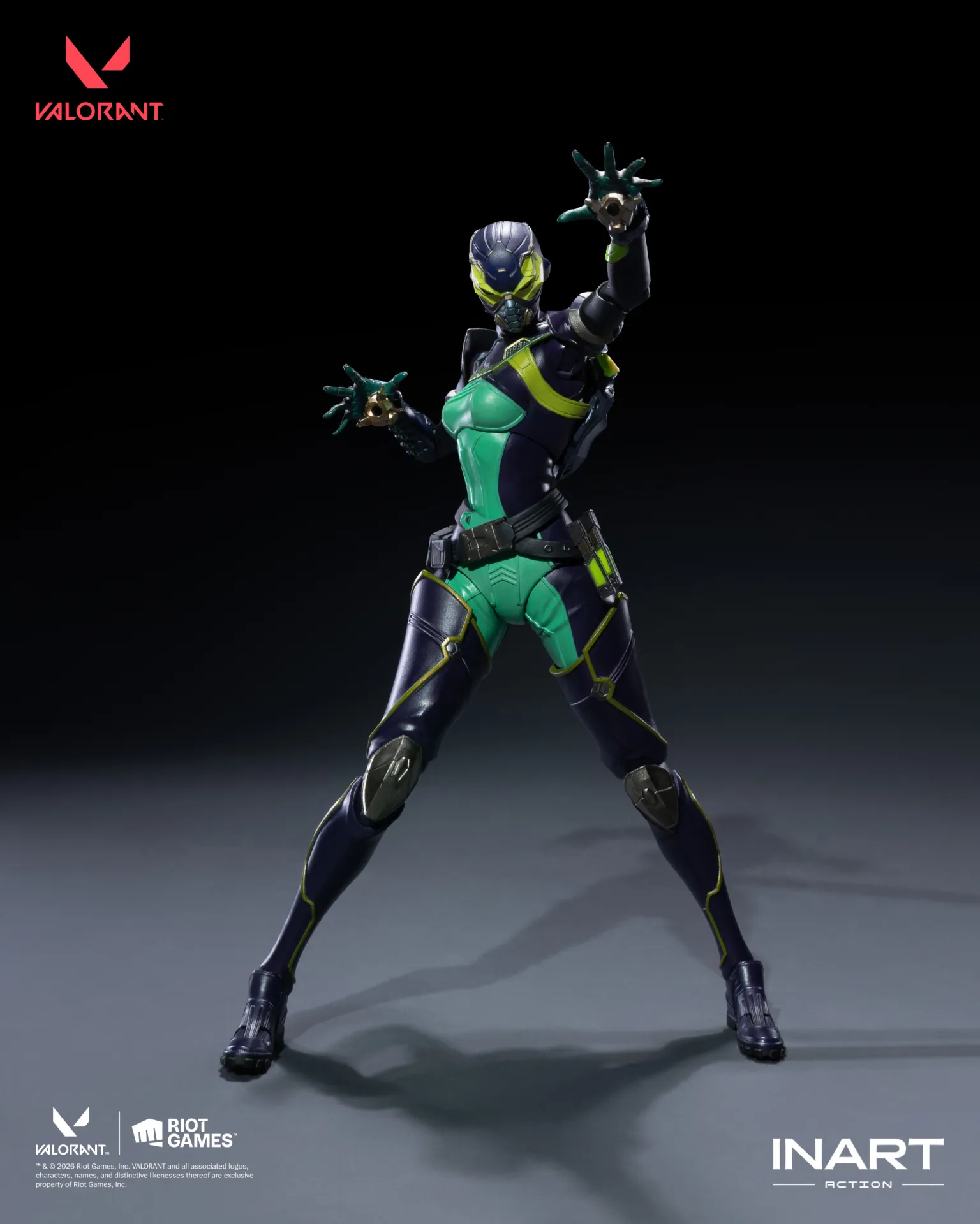 VIPER - VALORANT - FIGURA 1/12 16 CM - INART - Imagen 2