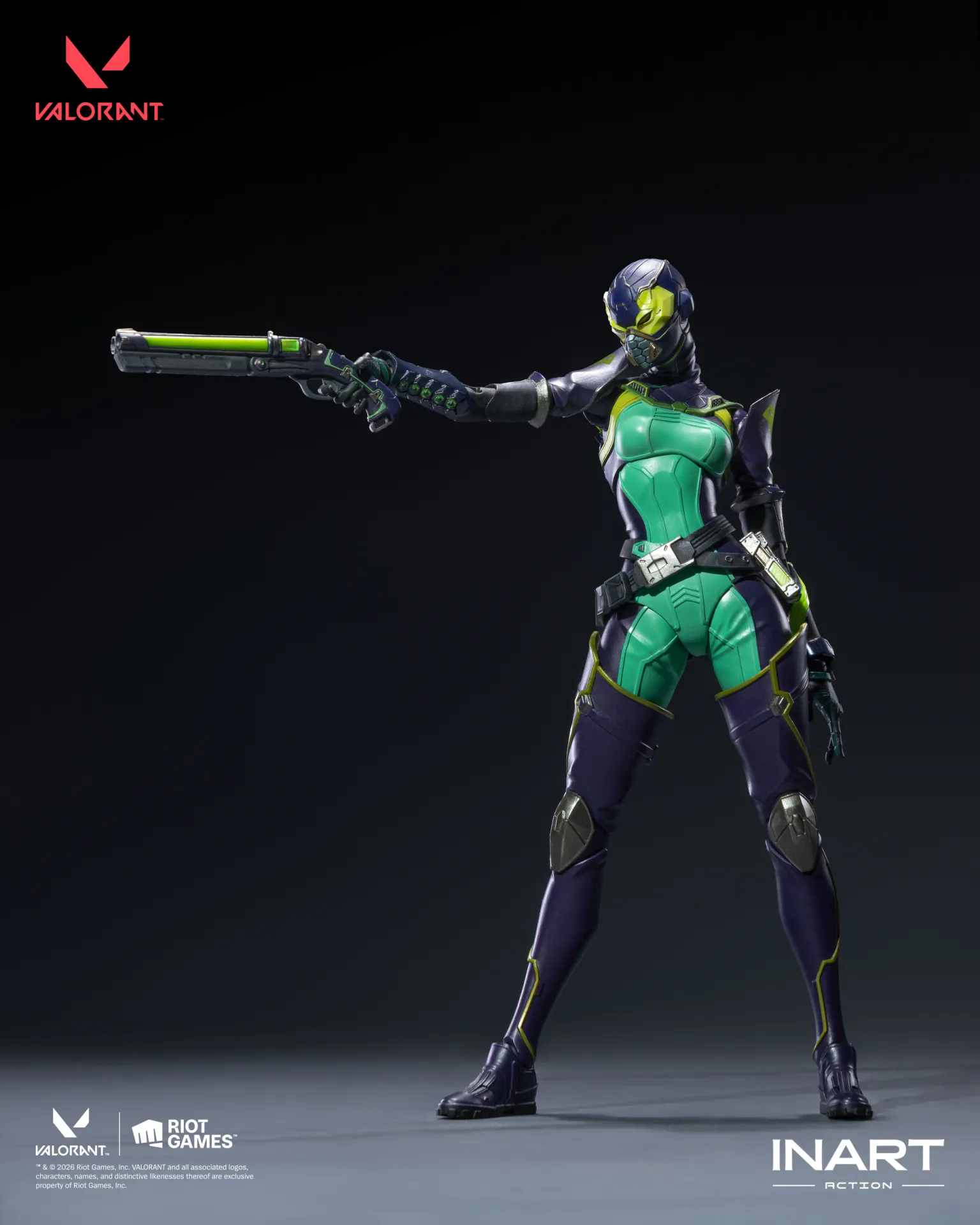 VIPER - VALORANT - FIGURA 1/12 16 CM - INART - Imagen 3