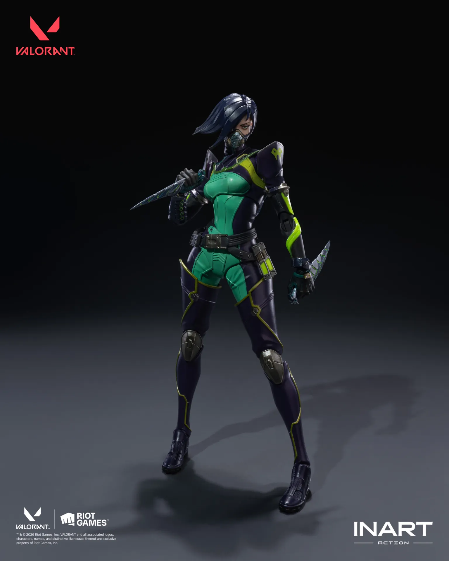 VIPER - VALORANT - FIGURA 1/12 16 CM - INART - Imagen 6
