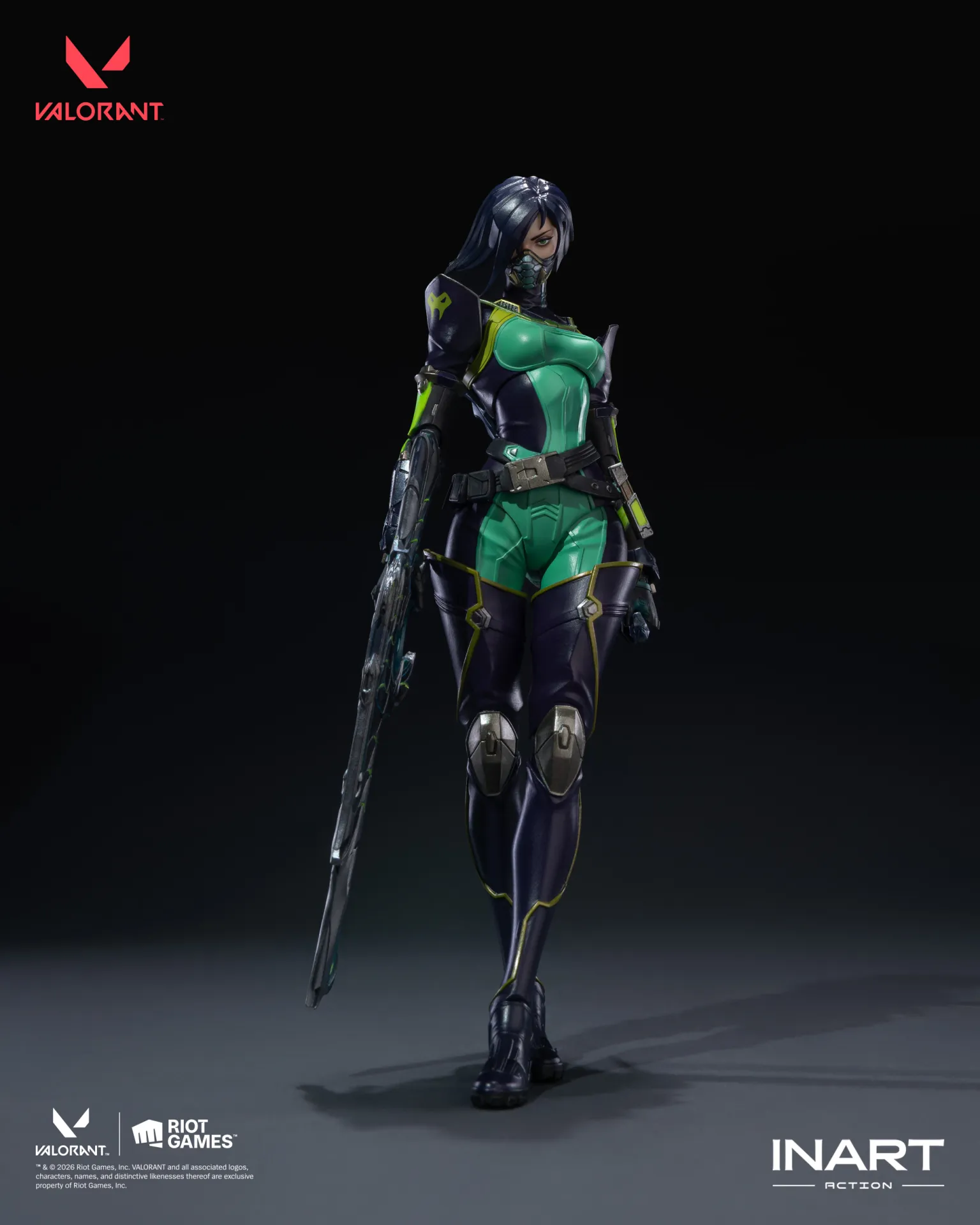 VIPER - VALORANT - FIGURA 1/12 16 CM - INART - Imagen 8