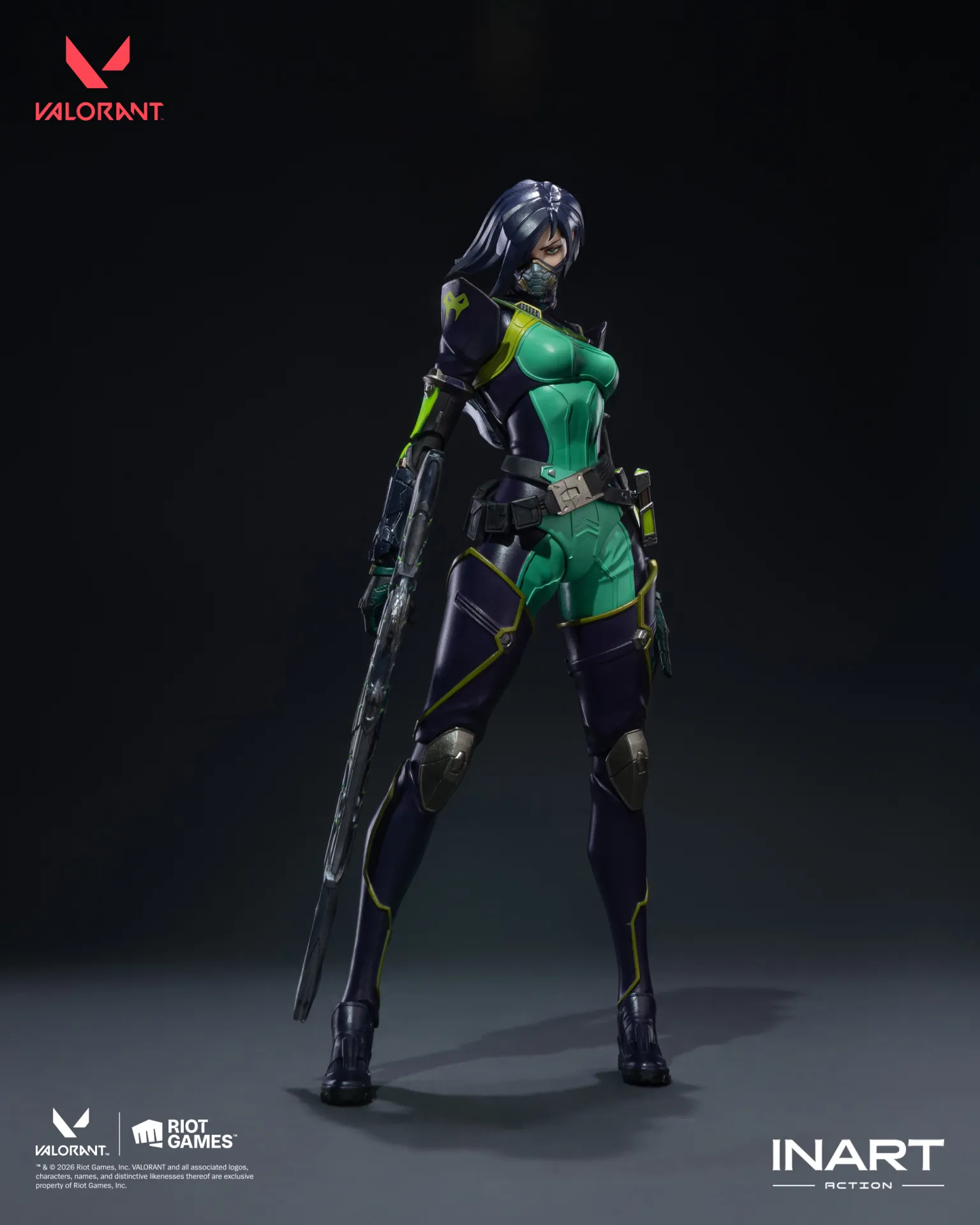 VIPER - VALORANT - FIGURA 1/12 16 CM - INART - Imagen 9