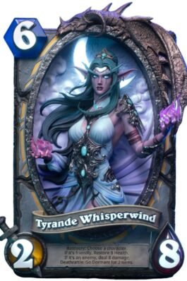 TYRANDE WHISPERWIND – BLIZZARD HEARTHSTONE – STATUE – 31CM – HEX COLLECTIBLES