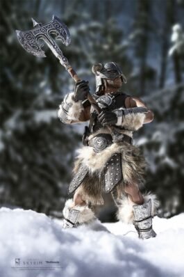 V SKYRIM DRAGONBORN DELUXE EDITION – THE ELDER SCROLLS – FIGURA 1/6 – PURE ARTS