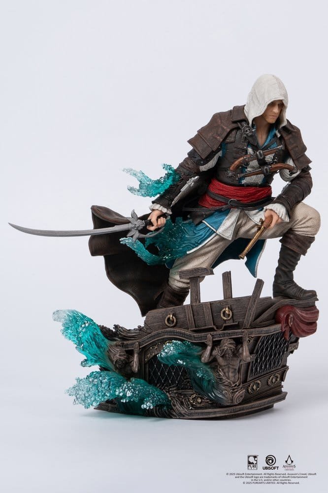 ANIMUS EDWARD - ASSASSIN´S CREED - ESTATUA 1/8 - PURE ARTS - Imagen 9