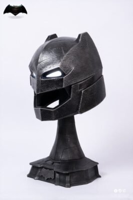 BATMAN V SUPERMAN: DAWN OF JUSTICE ARMORED BATMAN HELMET – JUSTICE LEAGUE – RÉPLICA 1/1 – PURE ARTS