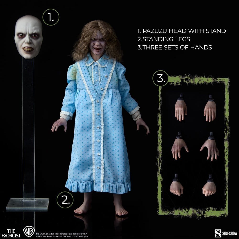 REGAN MACNEIL - EL EXORCISTA - 1/6 23 CM - SIDESHOW COLLECTIBLES - Imagen 9