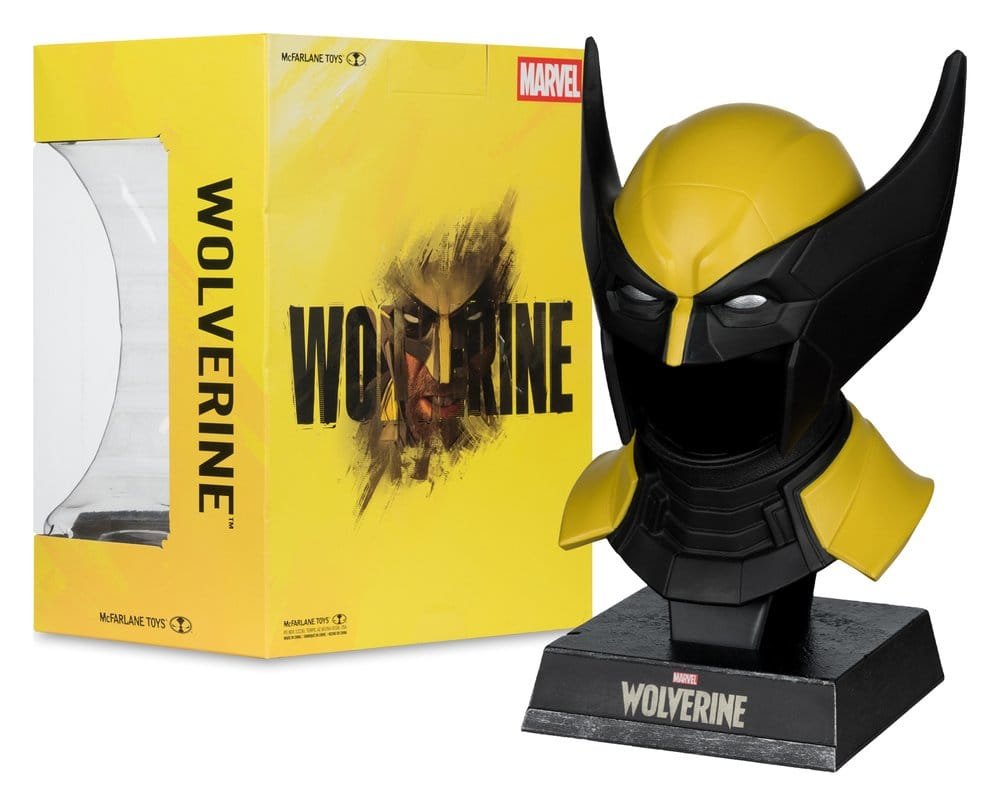 MINI-MÁSCARA WOLVERINE (VIDEO GAME) - MARVEL - RÉPLICA 1/3 - 20 CM - MCFARLANE TOYS - Imagen 2